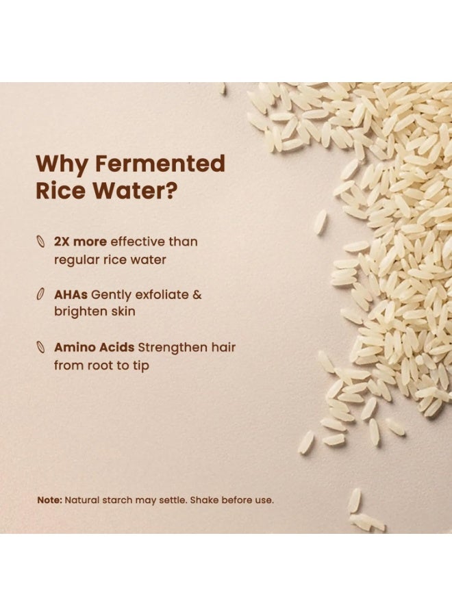 ALPS GOODNESS Fermented Rice Water | Spray for Hair and Skin, Glass Skin and Shiny Hair | For Brigthter Skin | Replenishes Keratin (100ml) - Image 4